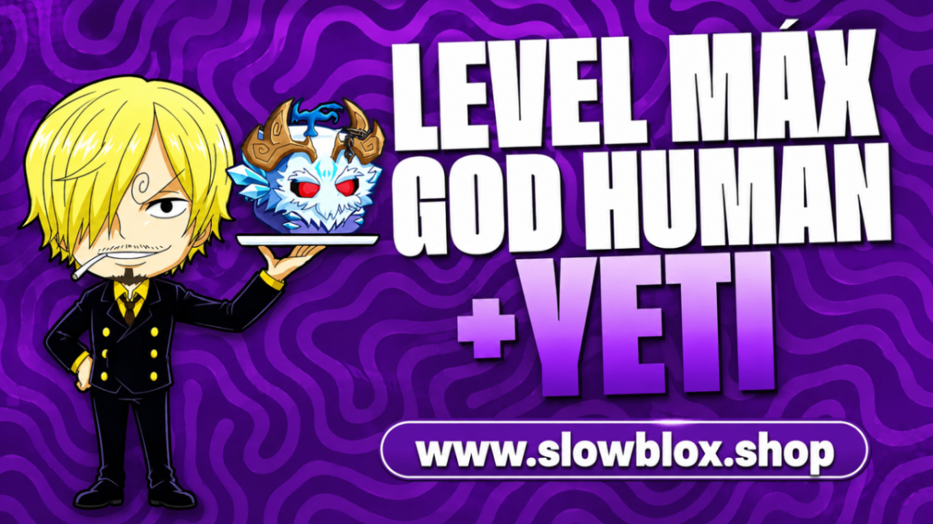 Yeti no Inventário + Level Máximo + God Human