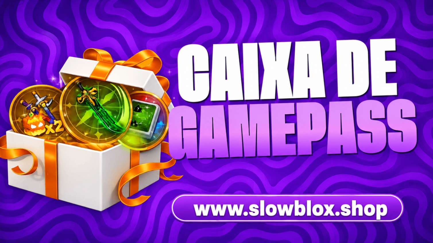 Caixa de Gamepass | DARK BLADE & NOTIFICADOR DE FRUTAS
